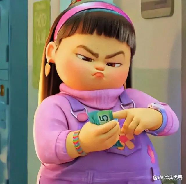 《青春变形记》abby头像好可爱！