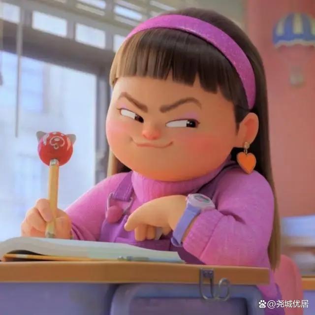 《青春变形记》abby头像好可爱！