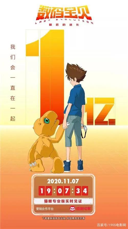 《数码宝贝》剧场版票房破亿欢迎来到日本动漫季