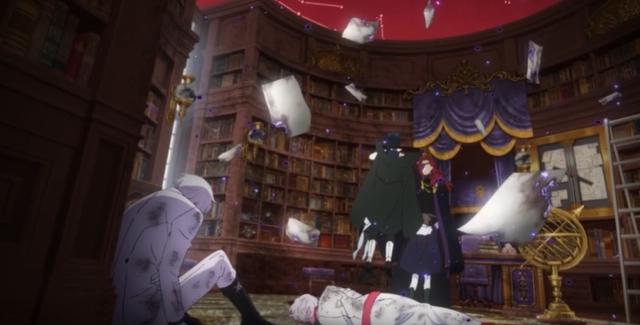 主角们被邀请去跟鲁思文谈话，结果瓦尼塔斯谈起见女王就被轰出去