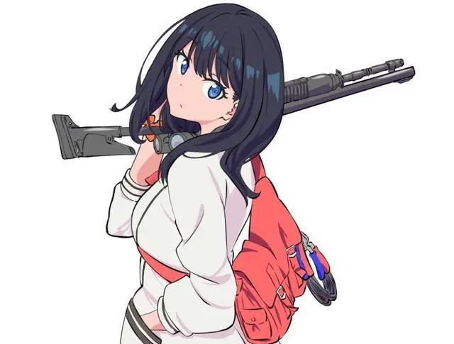 画师把蕾姆画成“战术少女”，冲锋枪比魔法好用多了！