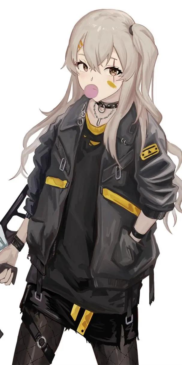 《少女前线》ump45，动漫全面屏壁纸