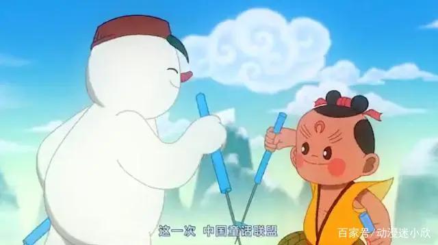 中国童话联盟助力北京冬奥会，悟空领队，哪吒敖丙双人滑！