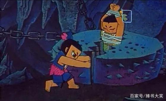 盘点《葫芦兄弟》中五大穿帮镜头，网友吐槽：三娃你的叶子变色了