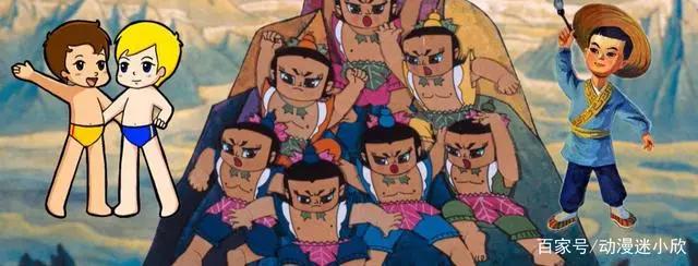 真人版葫芦娃，原来葫芦兄弟有十人，海尔兄弟和神笔马良都离家出走