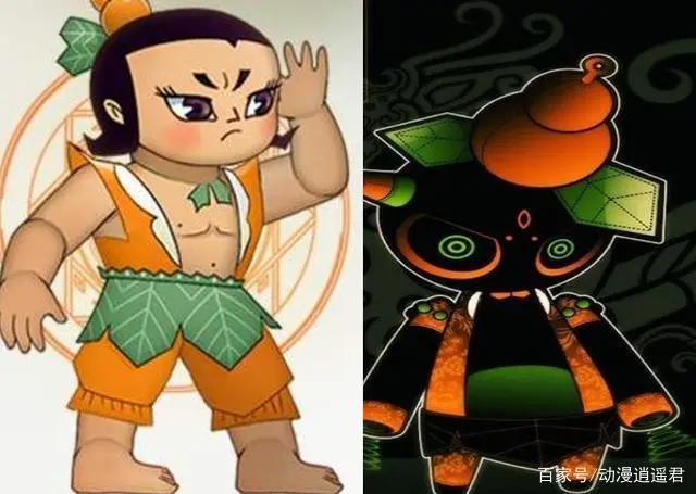 黑化的葫芦兄弟，每一位的形象都很渗人，简直是在毁童年