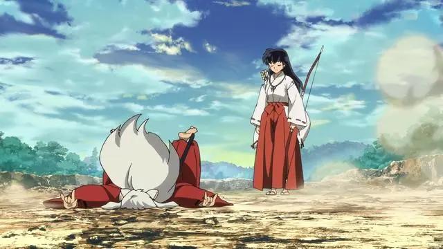 半妖的夜叉姬开播：犬夜叉和戈薇秀恩爱，制作组很聪明