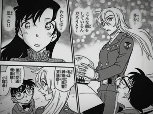 《名侦探柯南》新角色登场，颜值超高的女警，连小兰都自愧不如