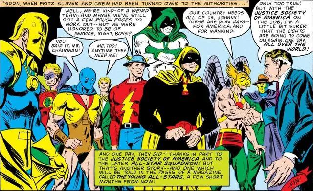 「DC冷门」全明星中队：阵容庞大的二战时期英雄团队