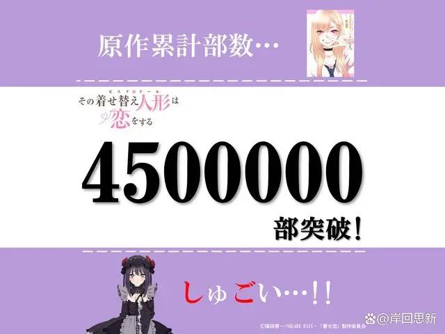 《更衣人偶坠入爱河》播出后，漫画销量破450万，你喜欢海梦吗？