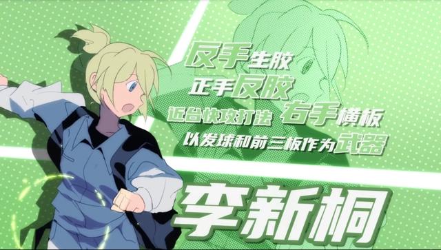 这部乒乓球题材的新番有点狠，主角的原型是中国女乒的四位大魔王