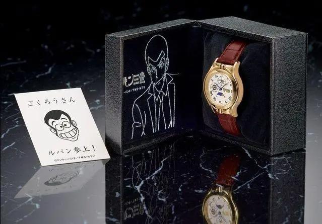 限量1000块！动画《鲁邦三世PART5》推出周边手表