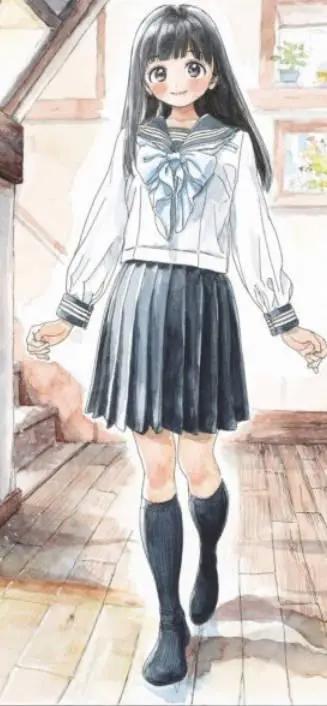 「明日酱的水手服」第2弹海报公开雨宫天&村上真夏