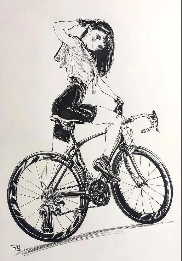 「今日有学●插画」明日酱的水手服，溢出屏幕的少女感