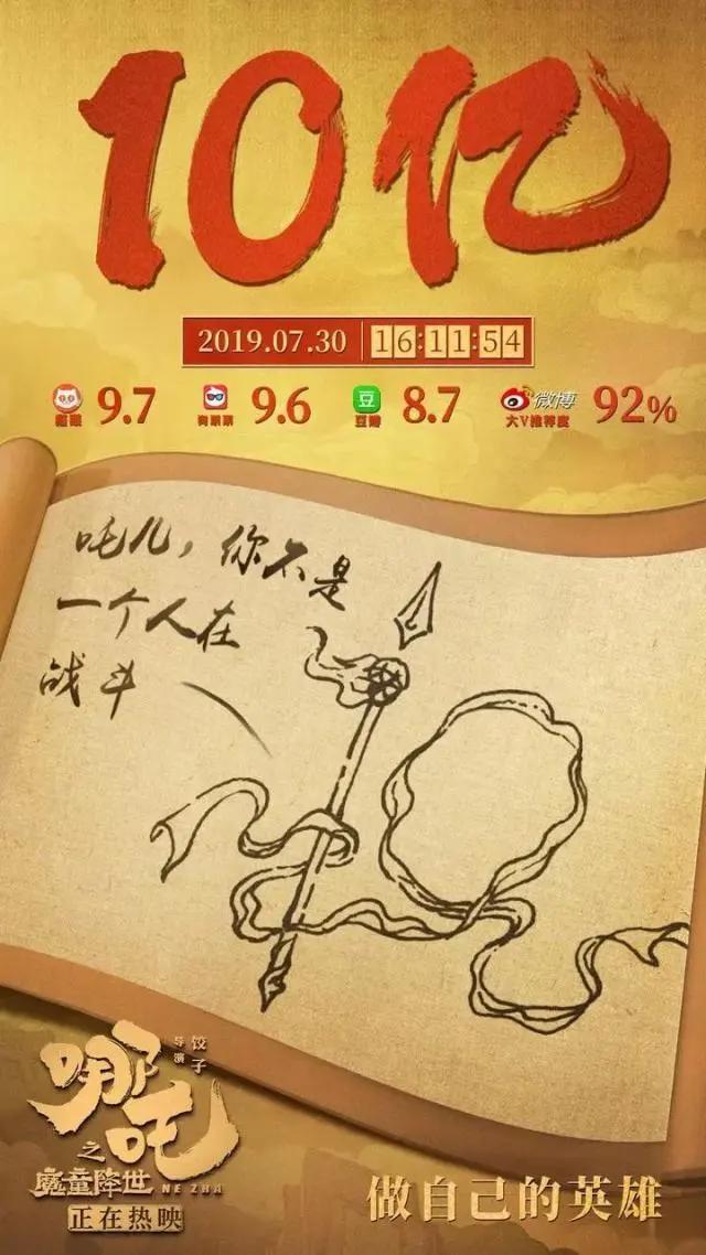 哪吒票房破10亿，整整两年，这个男人才敢告诉妈妈自己在做啥