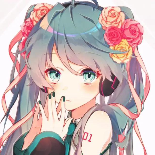 超酷的二次元动漫女生头像，最后你还是跟别人沧海桑田了！