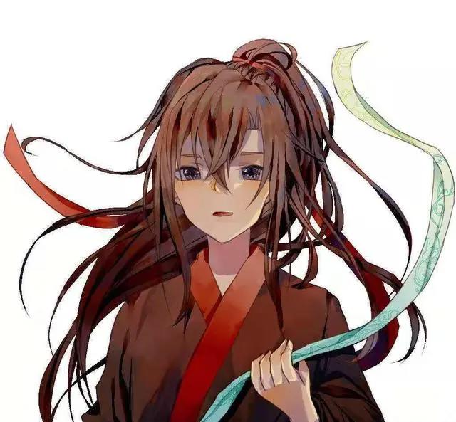 魔道祖师动漫情侣头像，唯美的爱情，是背后沧海桑田的故事！