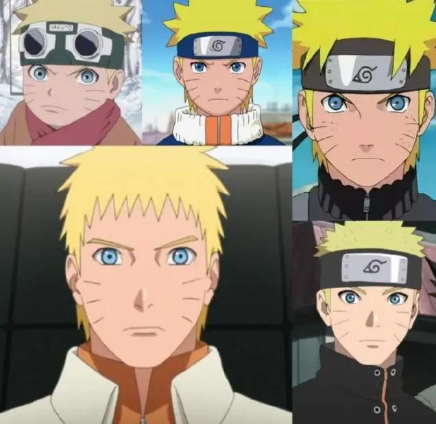 火影忍者成长史，不同时期的角色变化，道尽世间沧海桑田