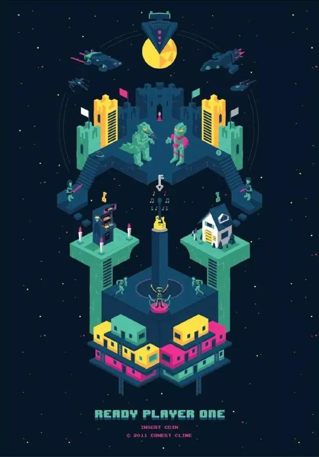 《头号玩家》牛逼的不是电影，是海报