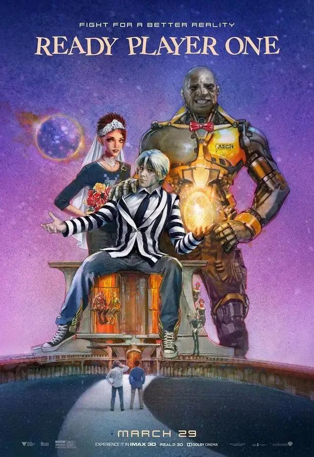 《头号玩家》牛逼的不是电影，是海报