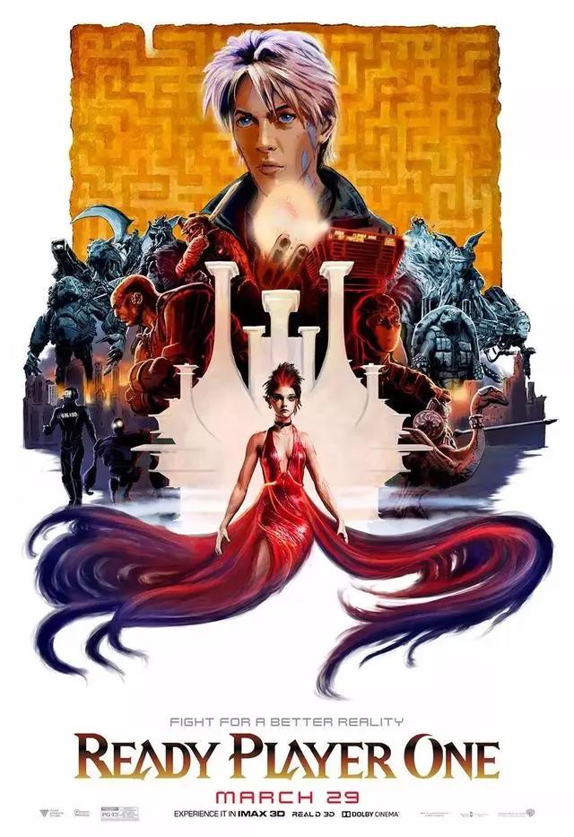 《头号玩家》牛逼的不是电影，是海报