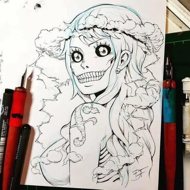 当《巨人》撞上《海贼》，草帽团全员巨人化，谁来救救娜美和罗宾