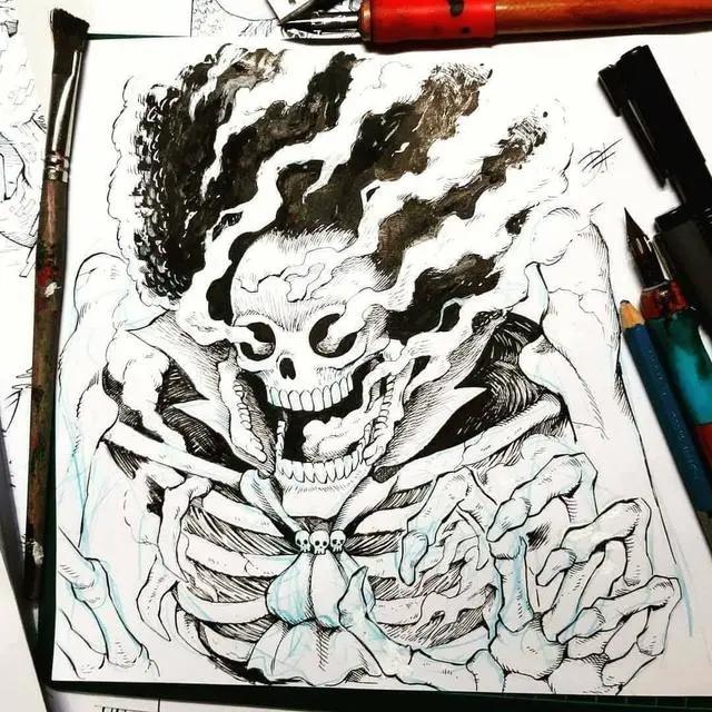 当《巨人》撞上《海贼》，草帽团全员巨人化，谁来救救娜美和罗宾