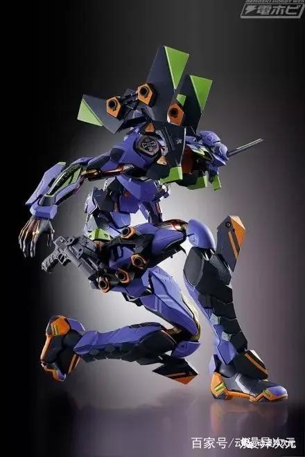 紫色机械钢铁巨人，万代METALBUILD《新世纪福音战士》EVA初号机