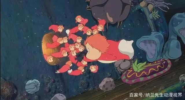 宫崎骏动漫，悬崖上的金鱼姬（上），还记得那童话般美好的童年吗