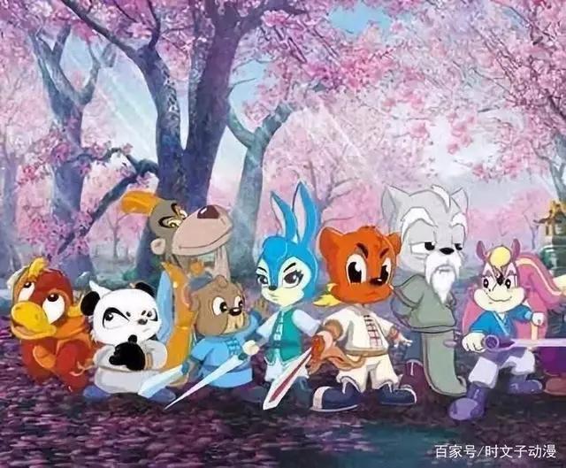 回顾国漫经典，盘点儿时的武侠动画连续剧——虹猫蓝兔系列