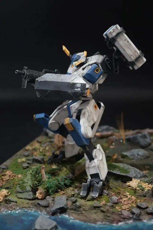新HG机甲系列首作境界战机MAILeS白稚