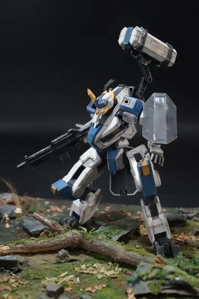 新HG机甲系列首作境界战机MAILeS白稚