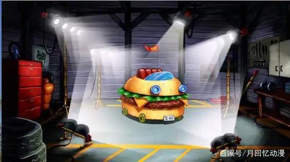 海绵宝宝：造型奇特的汽车，拥有一辆衣食无忧