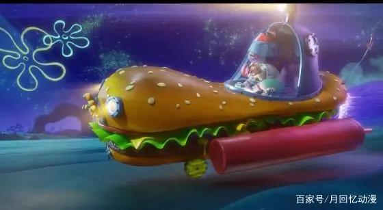 海绵宝宝：造型奇特的汽车，拥有一辆衣食无忧