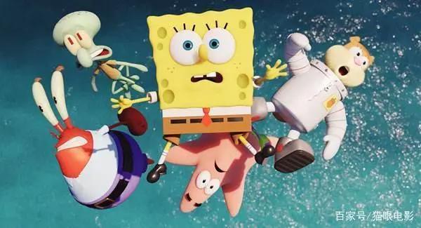 北美影院复工，海绵宝宝新片3天票房90万美元，登顶北美票房榜