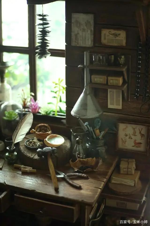 她徒手造出宫崎骏动画中的房子，太过精致被网友迅速圈粉