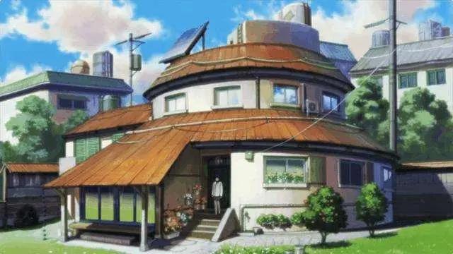 盘点：4个童年角色的房子，大雄房子朴实，鸣人房子最好看！