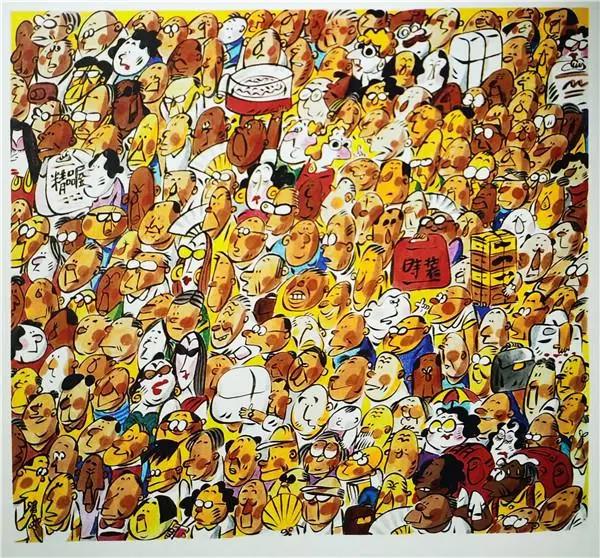 “外滩十八号”里真的有画展！他们在这里用漫画递出给上海的情书