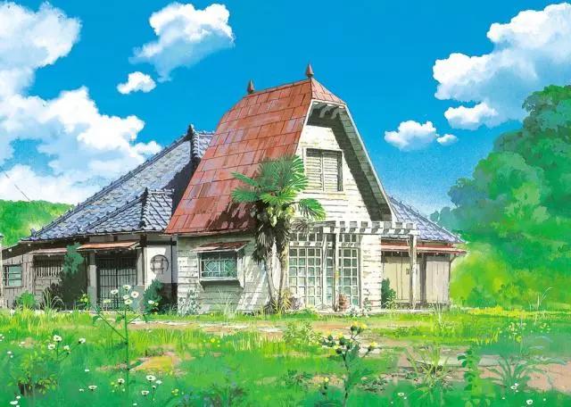 宫崎骏动画里的各色房子，你更中意哪一款？网友：我选移动城堡！