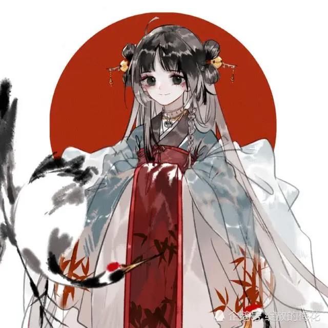 精美动漫女生头像“在这个冬天的开端，我按下了关于你的消除键”