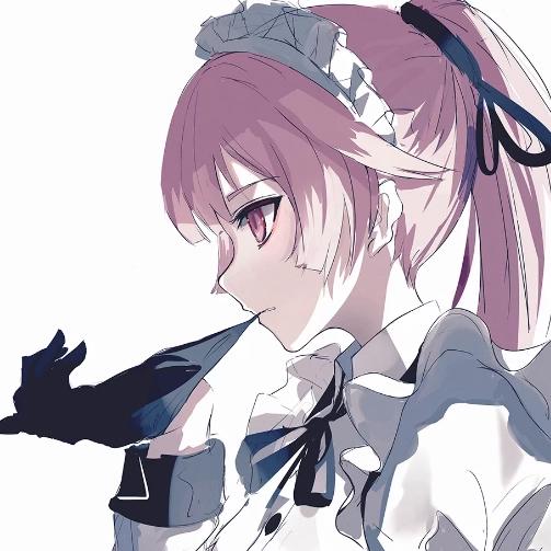 精美动漫女生头像“在这个冬天的开端，我按下了关于你的消除键”