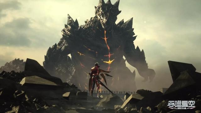 吞噬星空再添新美女颜值比徐欣高，罗峰穿黑神套装首战领主级怪兽