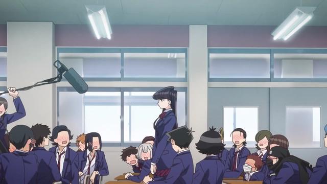 女主不敢开口说话，只能靠写字与男主交流，这部十月新番有点甜