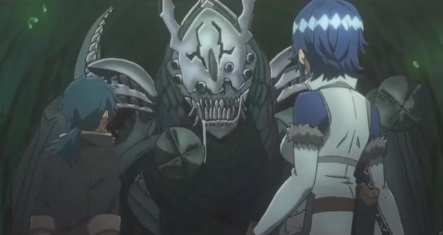 《迷宫黑心企业》第4集，勇者被当成祭品，要被魔神吃掉了