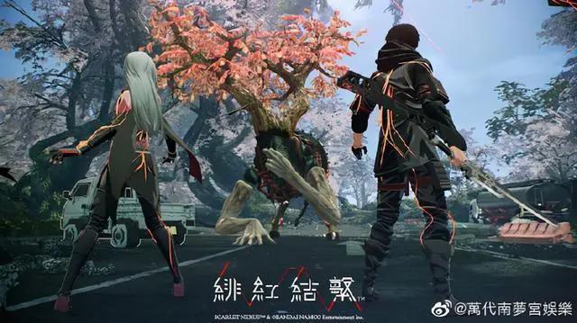 《绯红结系》怪物截图有机物与无机物融合，充满异常感