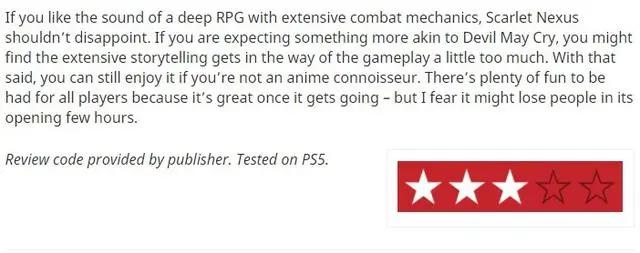 《绯红结系》MC综合80分战斗流畅富有深度