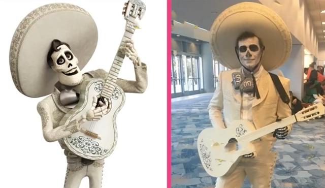 寻梦环游记变真人版，伊梅尔达容颜俏丽，突破次元壁