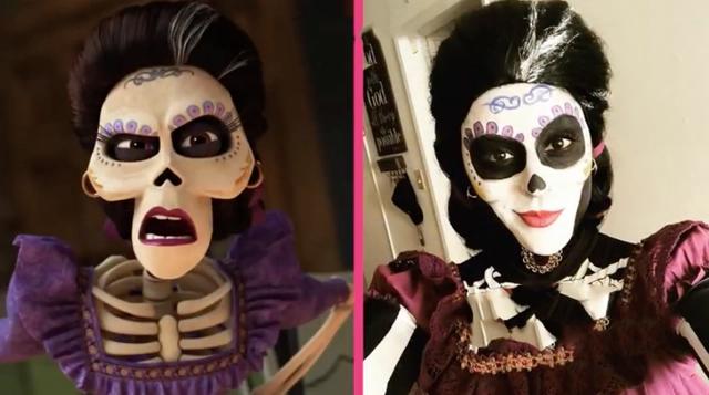 寻梦环游记变真人版，伊梅尔达容颜俏丽，突破次元壁