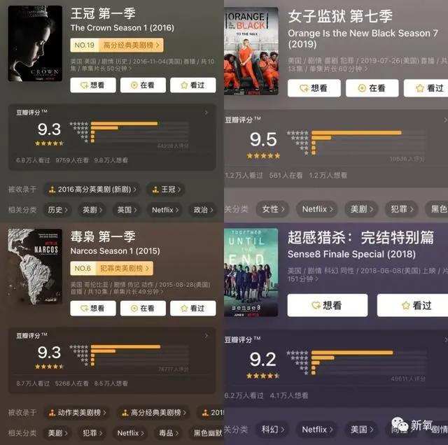 奈飞出品，必属精品