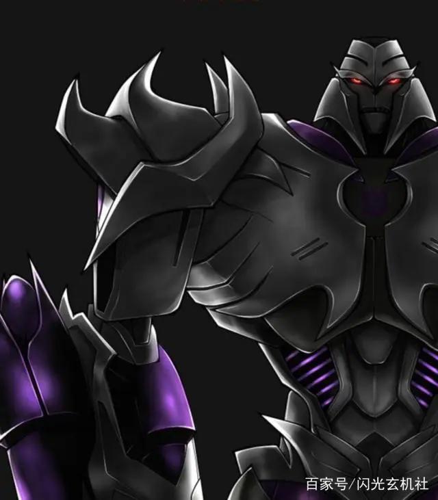 变形金刚动漫人物：《领袖之证》霸天虎首领威震天-模型重涂